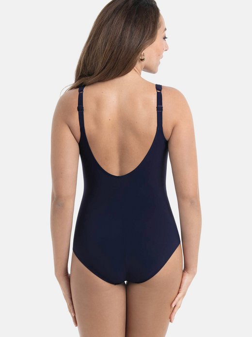 Damen Badeanzug - Flower Dots