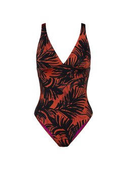 Damen Badeanzug  -  Red Label Summer Palm