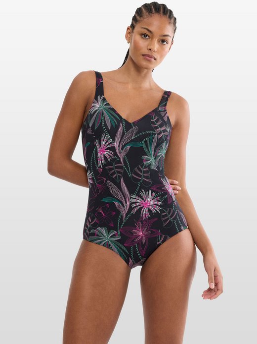 Damen Badeanzug  -  Red Label Summer Tropics