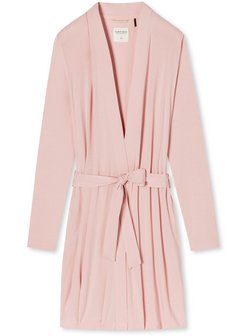 Artikelbild Damen Bademantel  -  Kimono von Schiesser in rosa uni