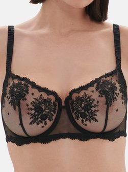 Artikelbild Damen Balconette-BH - Intrigue von Simone Perele in schwarz uni