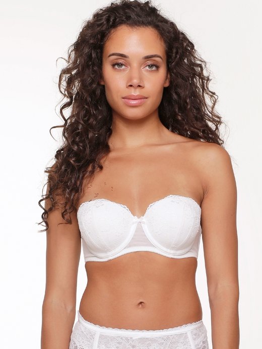 Damen Balconette BH Trägerlos