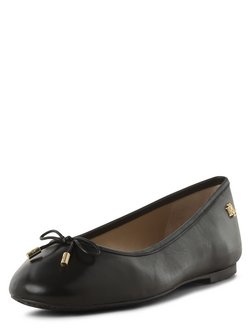 Artikelbild Damen Ballerinas aus Leder - Jayna von Lauren Ralph Lauren in schwarz uni