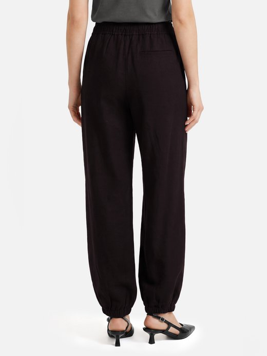Damen Ballonhose mit Leinen-Anteil - Myha Oasis