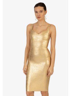 Damen Bandage Kleid