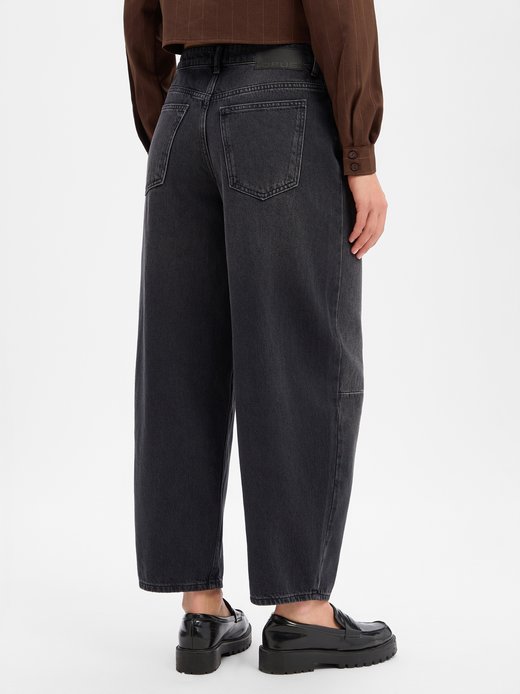 Damen Barrel Jeans - Lolah edit