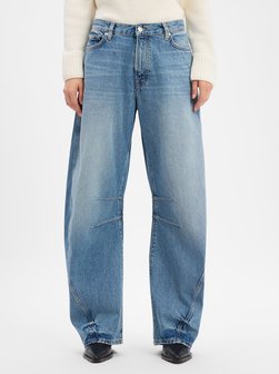 Damen Barrel Jeans - Saharpo