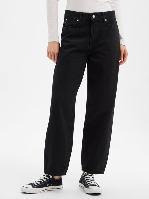 Damen Barrel Jeans - Stine Cropped