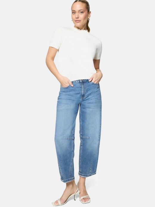 Damen Barrel-Jeans