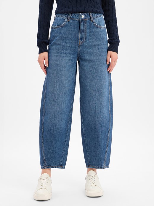 Damen Barrel Jeans