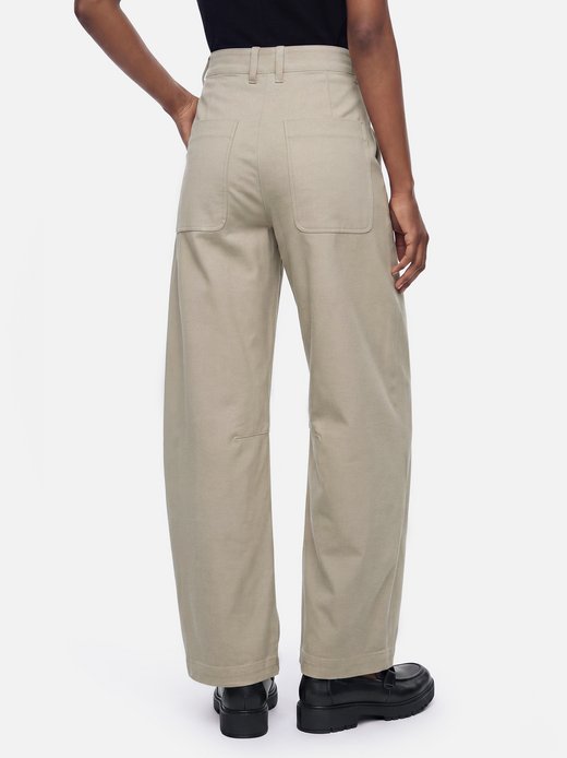 Damen Barrel-Twillhose