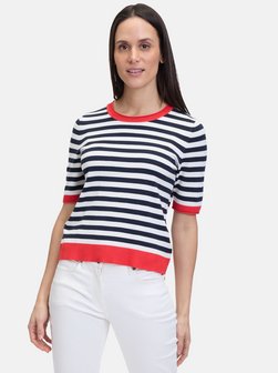 Artikelbild Damen Basic-Pullover von Betty Barclay in mehrfarbig gestreift