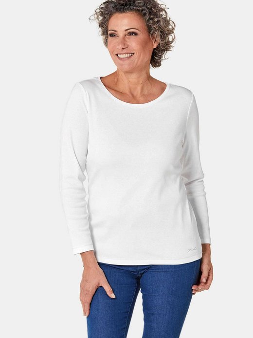 Damen Basic Shirts - Kurzgröße