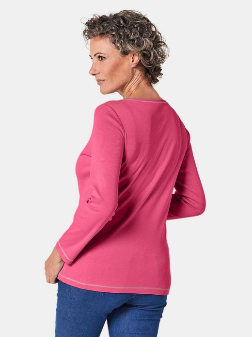 Damen Basic Shirts - Kurzgröße