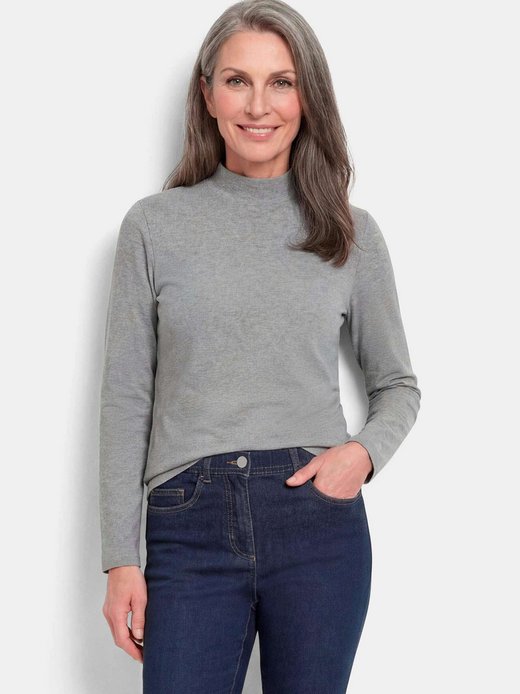 Damen Basic Shirts - Kurzgröße