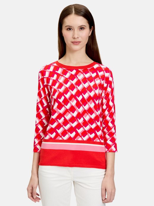 Damen Basic-Strickpullover