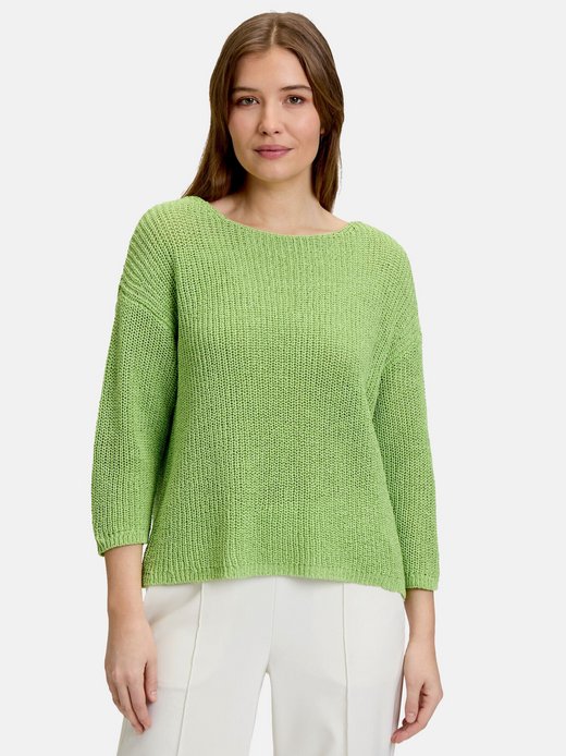 Damen Basic-Strickpullover