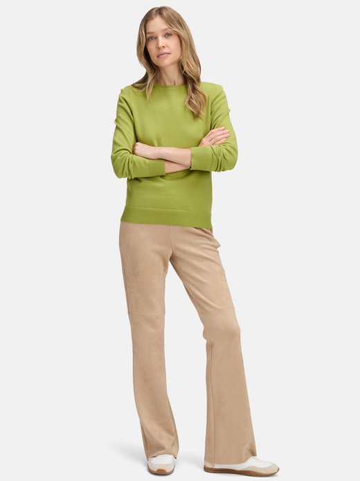 Damen Basic-Strickpullover