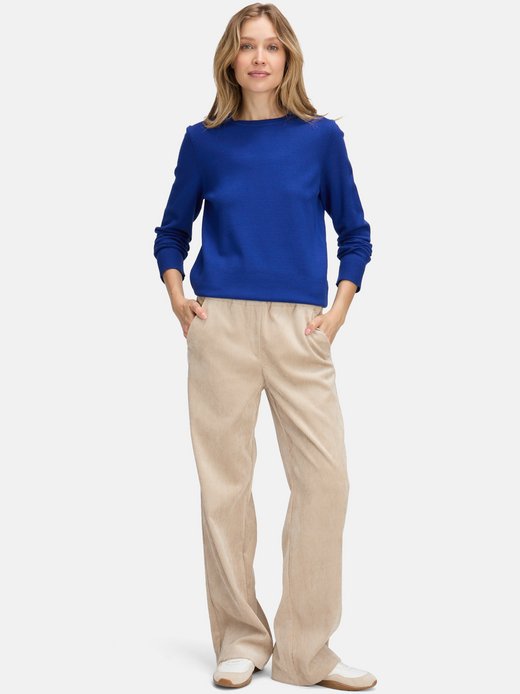 Damen Basic-Strickpullover