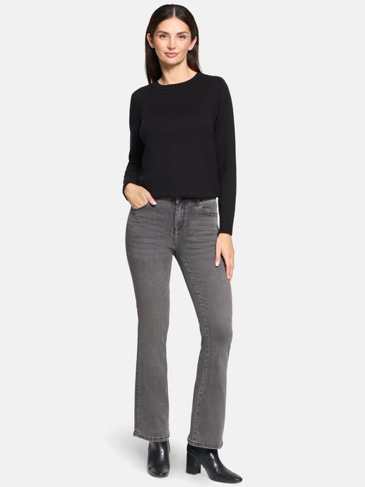 Damen Basic-Strickpullover