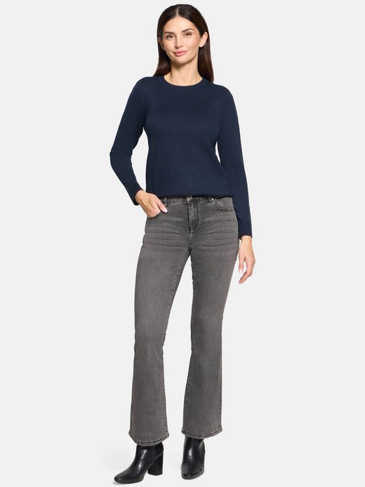 Damen Basic-Strickpullover