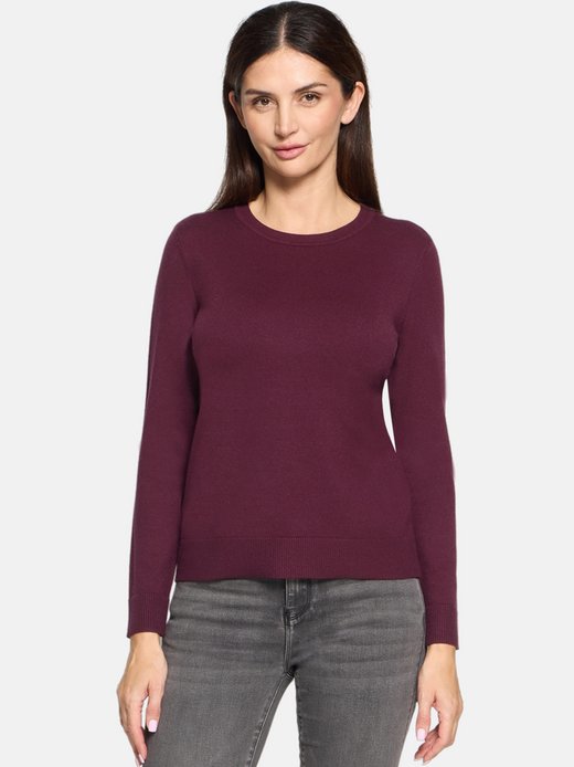Damen Basic-Strickpullover