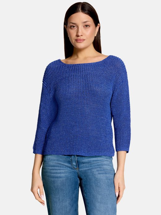Damen Basic-Strickpullover