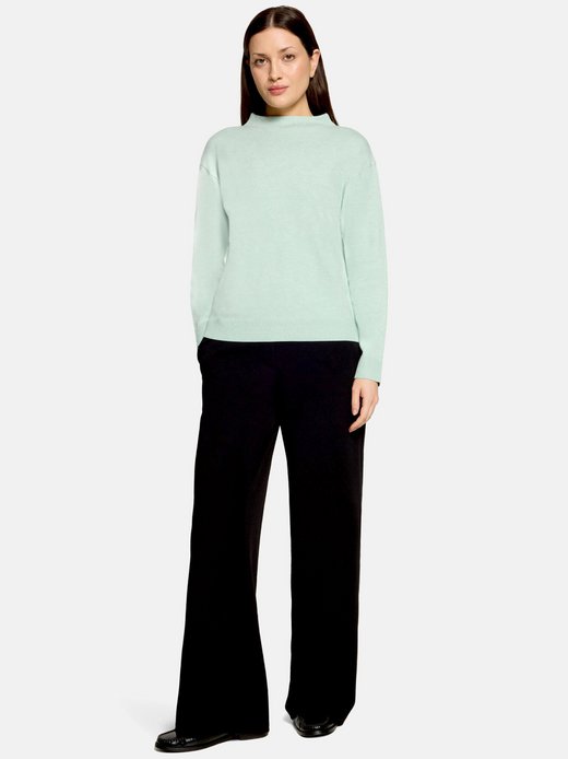 Damen Basic-Strickpullover