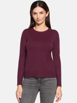 Damen Basic-Strickpullover