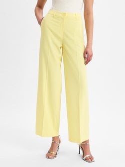 Artikelbild Damen Baukasten-Stoffhose von More & More in gelb uni