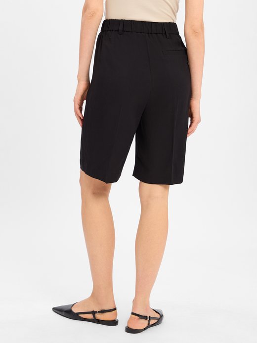 Damen Bermuda mit Leinen-Anteil - Celino