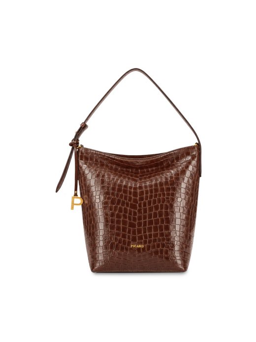 Damen Beuteltasche - Croco