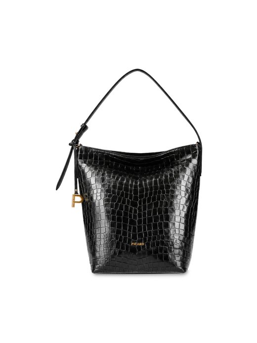 Damen Beuteltasche - Croco