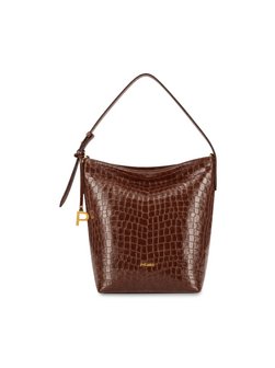 Damen Beuteltasche - Croco