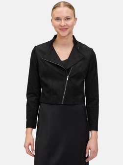 Artikelbild Damen Bikerjacke von Vera Mont in schwarz uni
