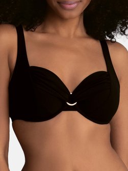 Artikelbild Damen Bikini-Set - Hermine von Rosa Faia in schwarz uni