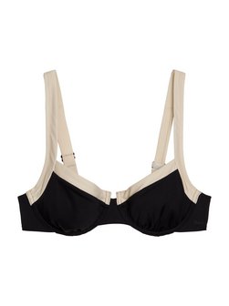 Damen Bikini-Top - Contrast Binding