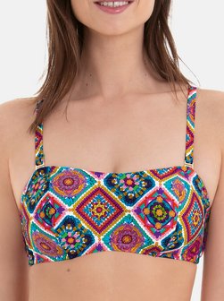 Damen Bikini-Top - Crochet Flower