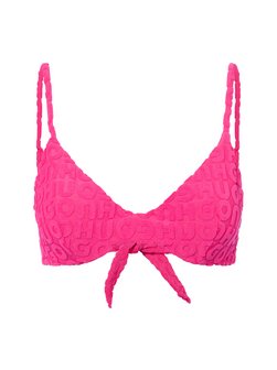 Artikelbild Damen Bikini-Top von HUGO in pink uni