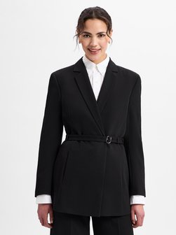Artikelbild Damen Blazer - Amelira von HUGO in schwarz strukturiert