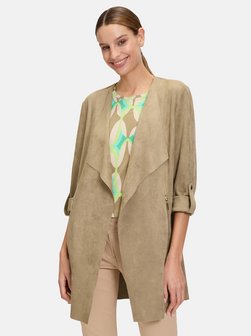 Artikelbild Damen Blazer-Jacke von Betty Barclay in taupe khaki uni