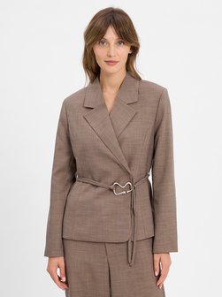 Artikelbild Damen Blazer - Moniq von mbyM in melange meliert