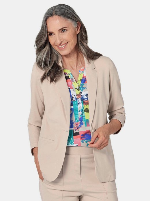 Damen Blazer Uni - Kurzgöße