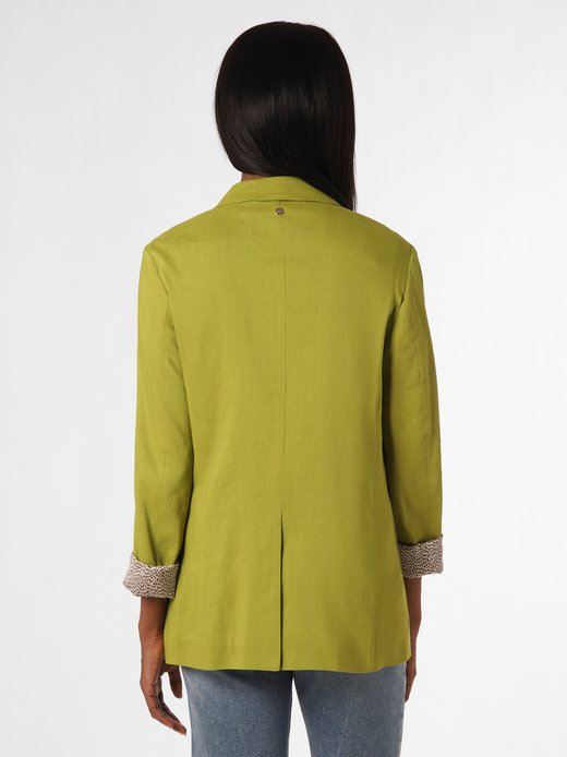 Damen Blazer mit Leinen-Anteil