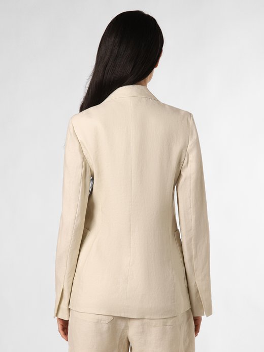 Damen Blazer mit Leinen-Anteil