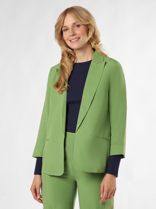 Damen Blazer mit Leinen-Anteil