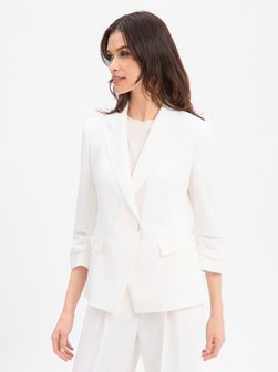 Damen Blazer mit Leinenanteil - Jia8