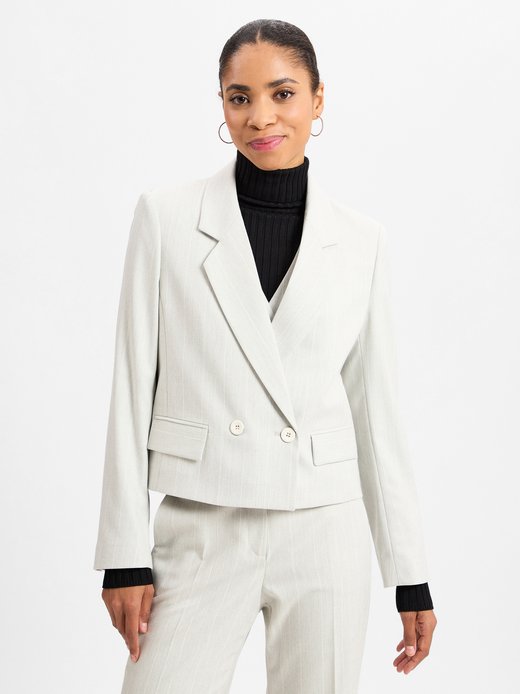 Damen Blazer mit Schurwollanteil
