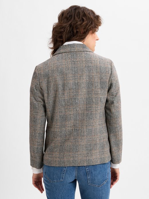 Damen Blazer mit Wollanteil