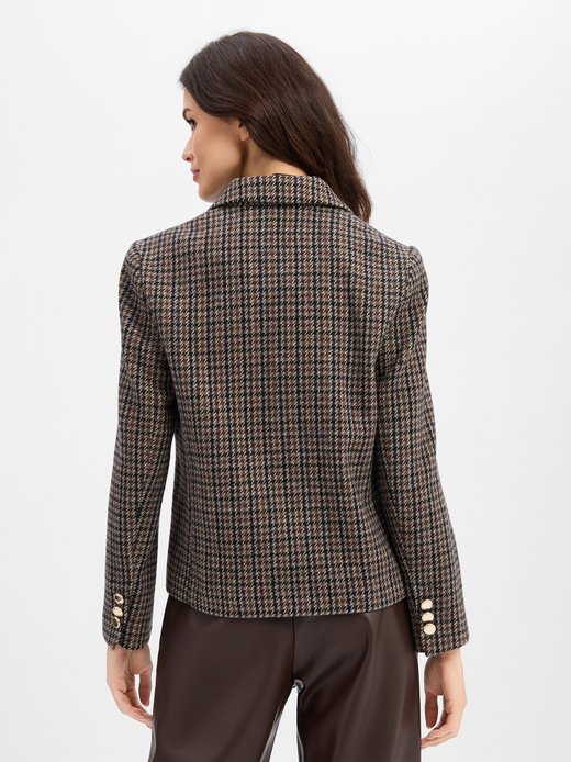Damen Blazer mit Wollanteil
